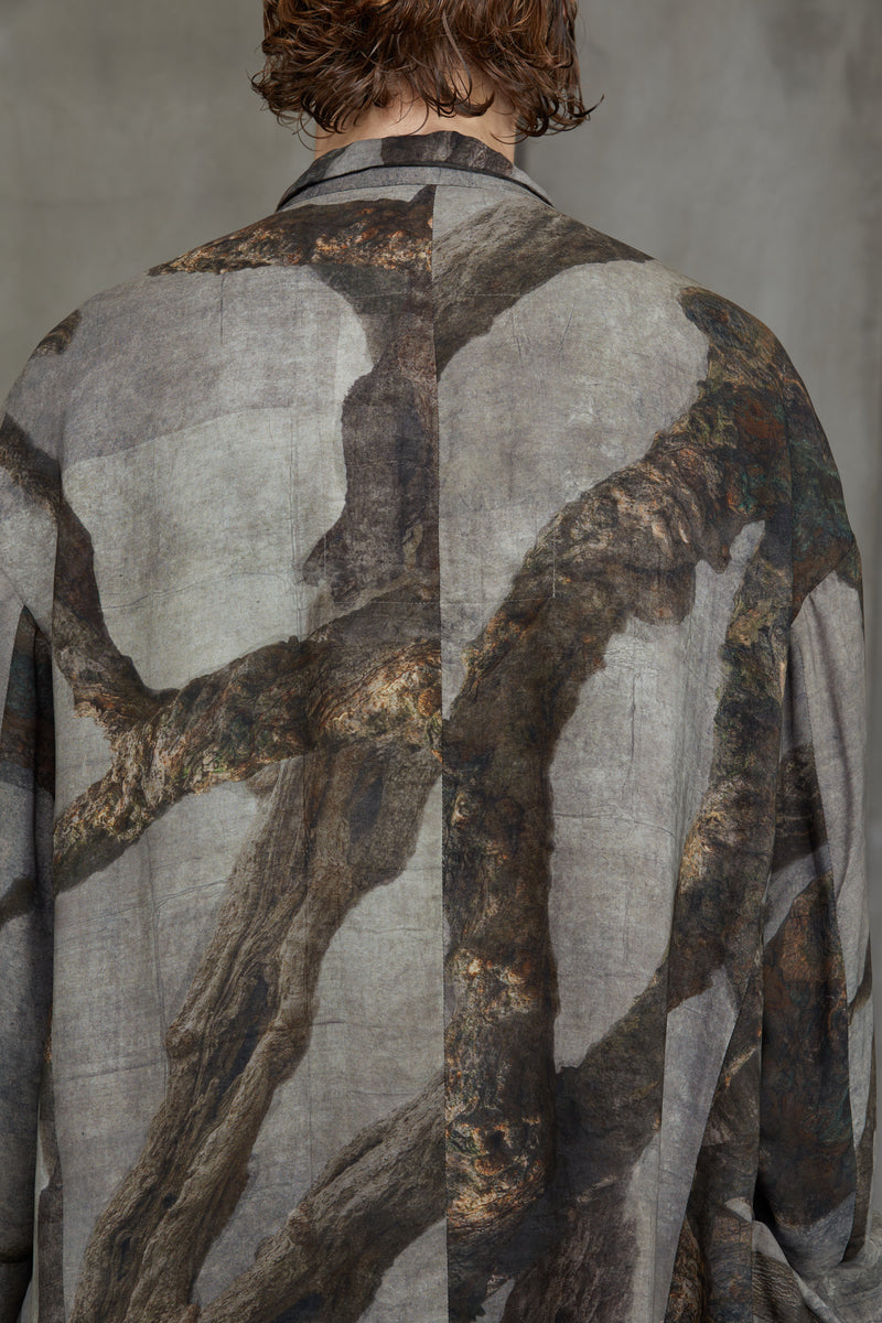 DOUBLE BREASTED LONG JACKET
