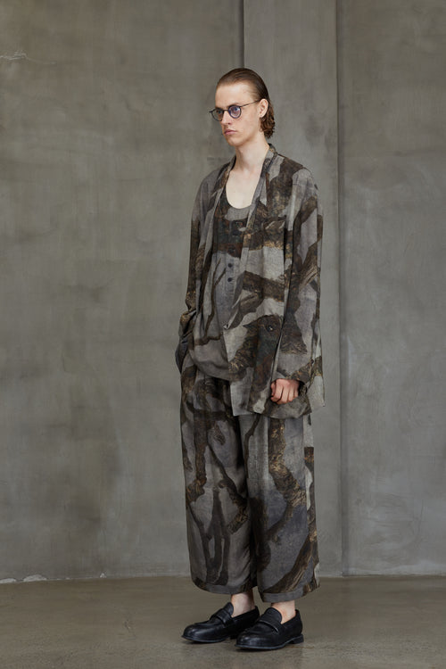DOUBLE BREASTED LONG JACKET