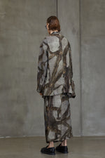 DOUBLE BREASTED LONG JACKET