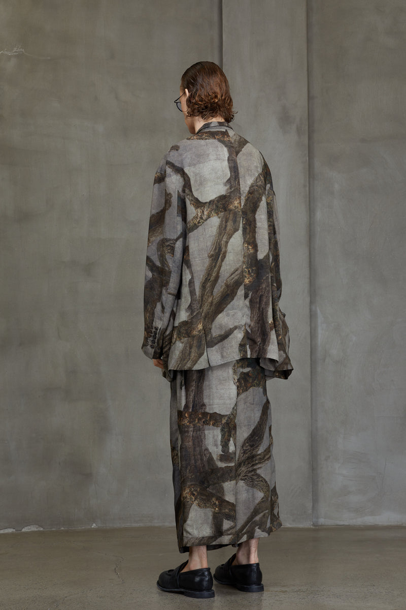 DOUBLE BREASTED LONG JACKET
