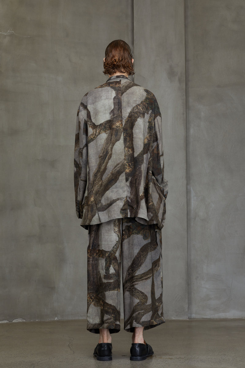DOUBLE BREASTED LONG JACKET