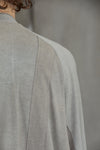 GATHERED LONG SLEEVE T-SHIRT