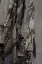 DIGITAL PRINT TRENCH COAT