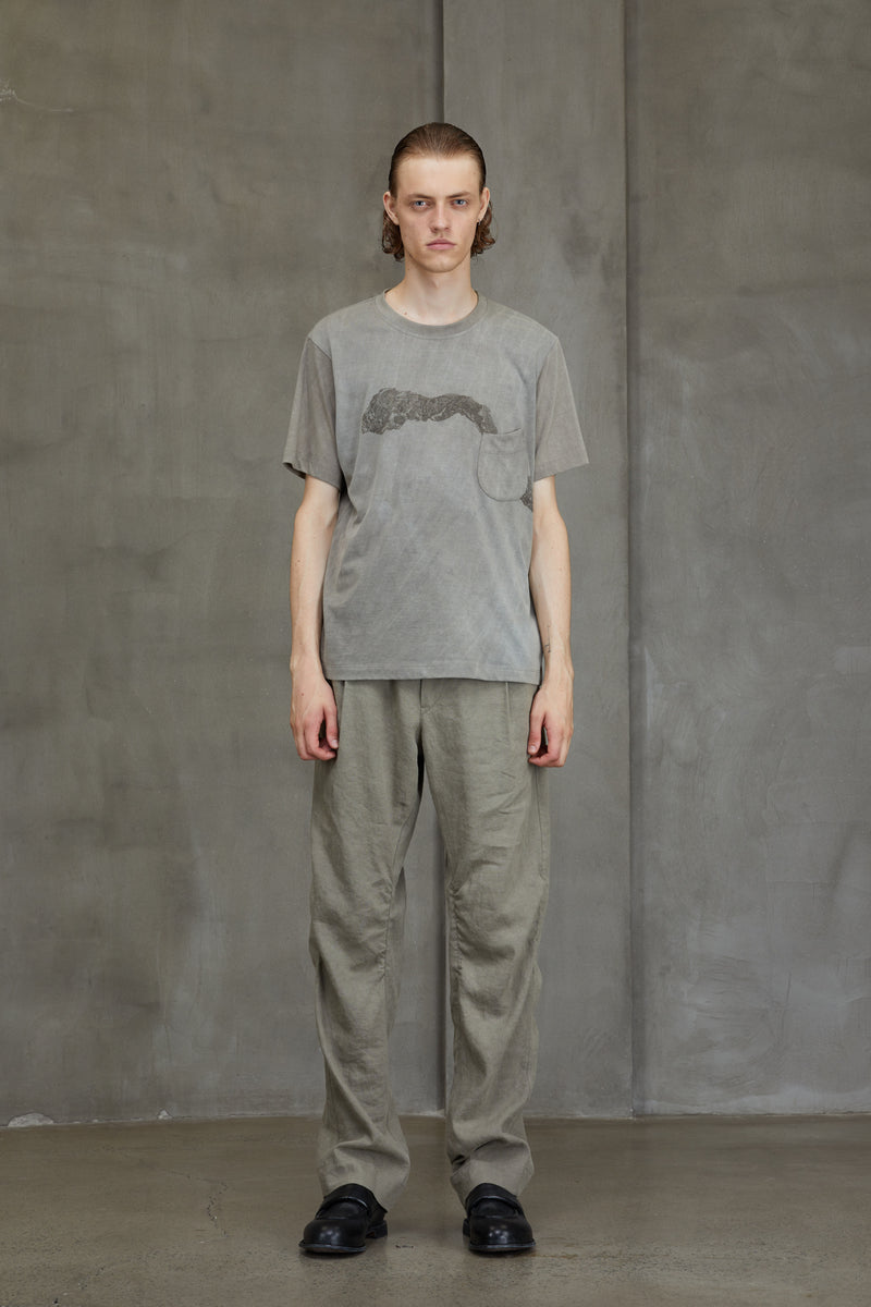 DIGITAL PRINT FRONT POCKET T-SHIRT