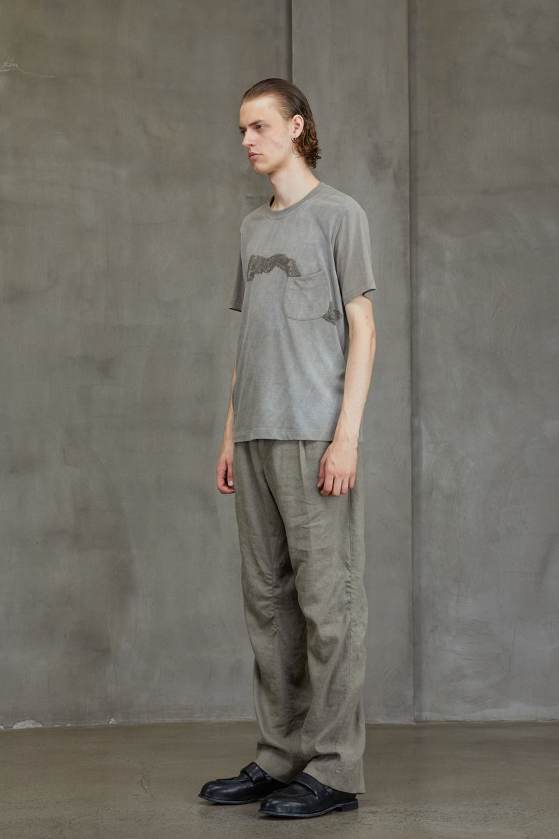DIGITAL PRINT FRONT POCKET T-SHIRT