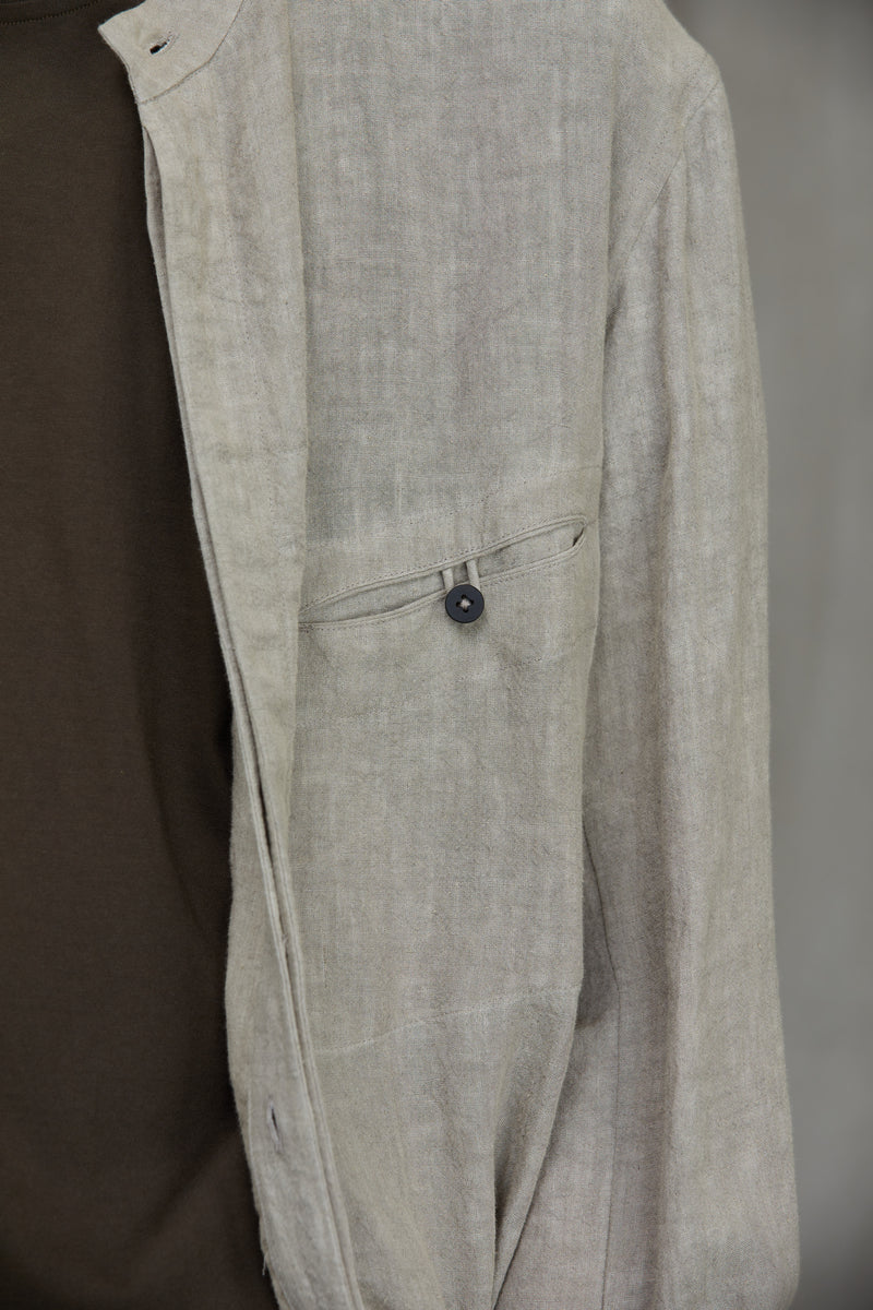 CLASSIC MANDARIN COLLAR SHIRT