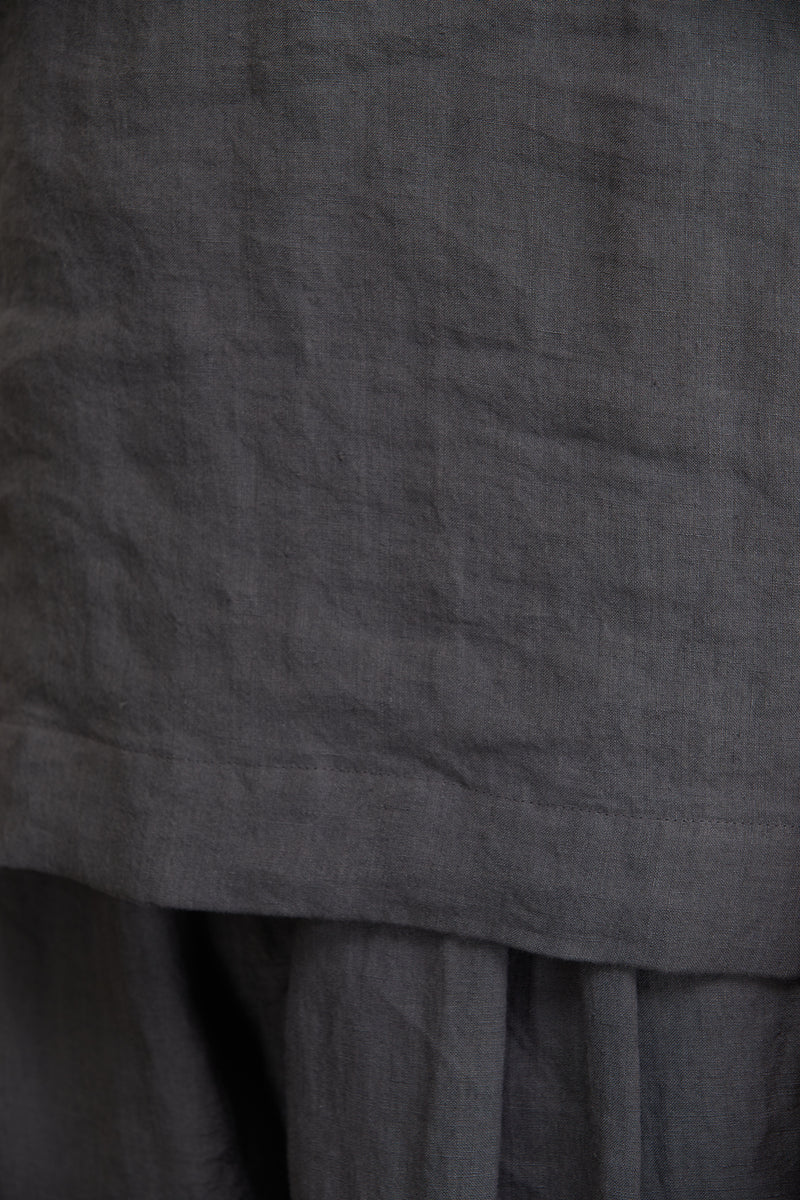 LAYERED HENLEY NECK TANK TOP