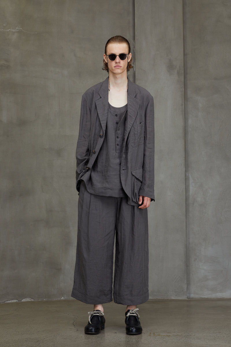 3 BUTTON LONG JACKET