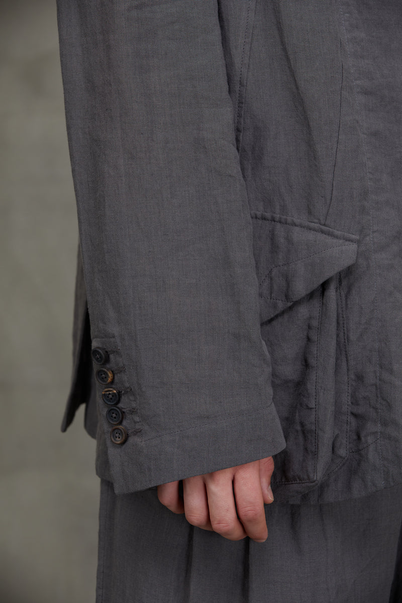 3 BUTTON LONG JACKET