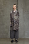 DIGITAL PRINT HIGH NECK LONG SHIRT