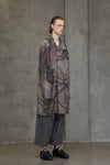 DIGITAL PRINT HIGH NECK LONG SHIRT