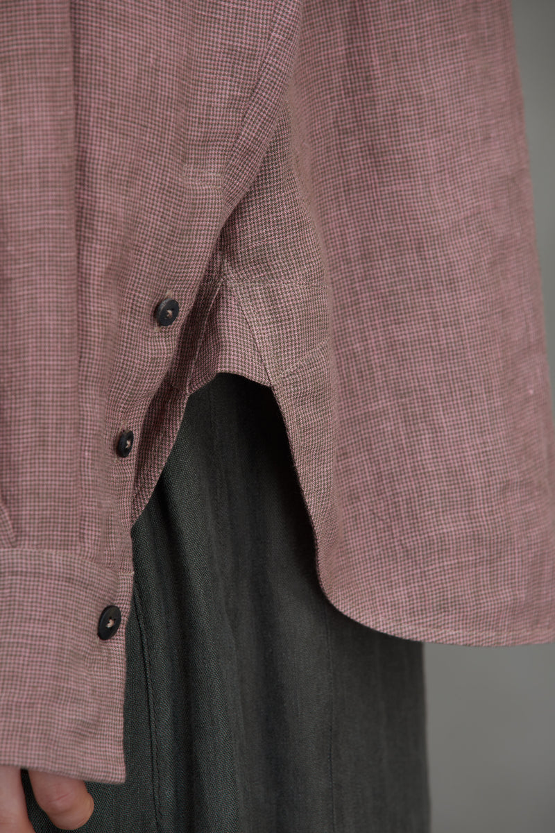CLASSIC MANDARIN COLLAR SHIRT