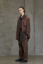 DOUBLE BREASTED LONG JACKET