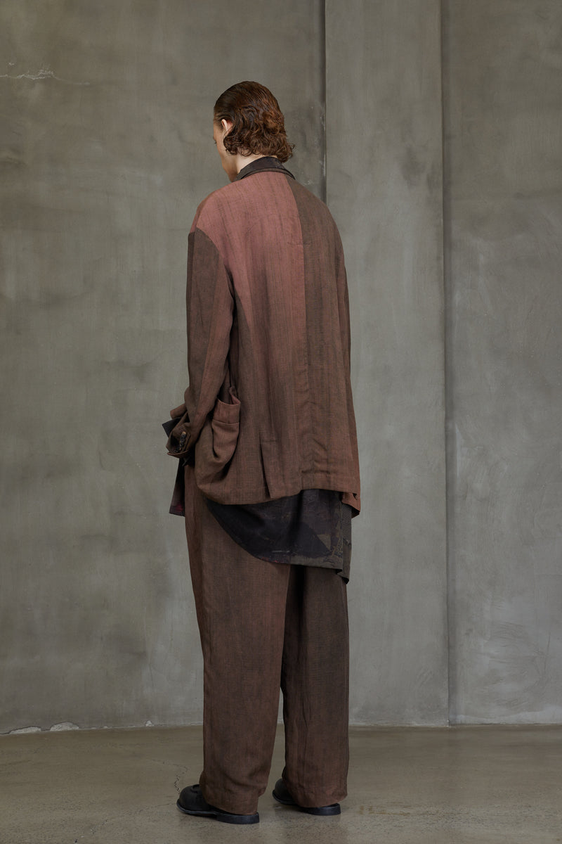 DOUBLE BREASTED LONG JACKET
