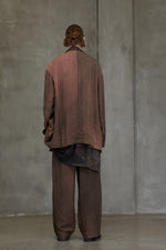 DOUBLE BREASTED LONG JACKET