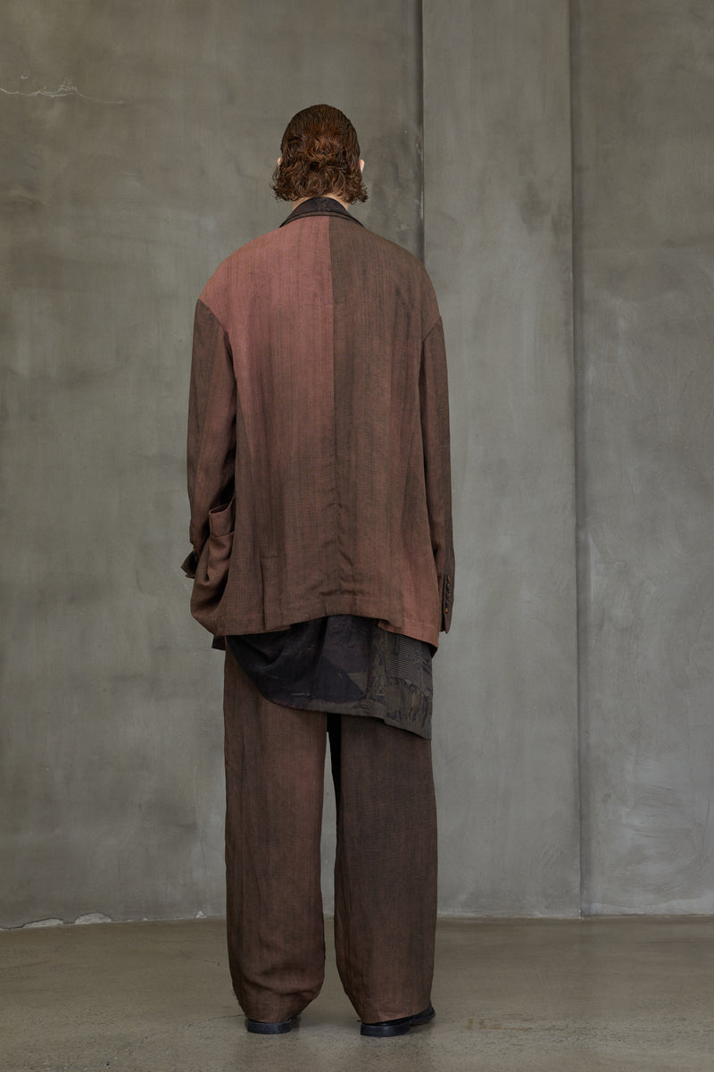 DOUBLE BREASTED LONG JACKET