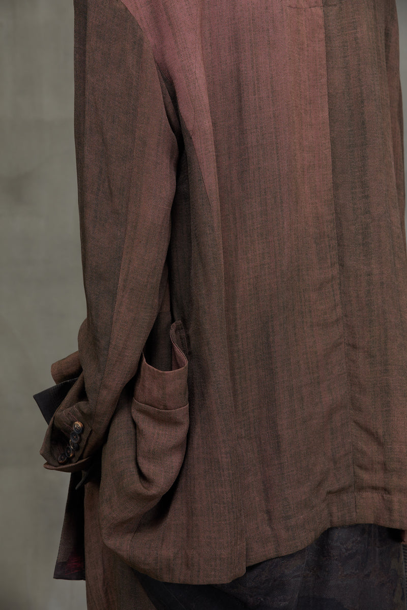 DOUBLE BREASTED LONG JACKET