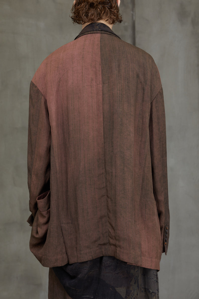 DOUBLE BREASTED LONG JACKET