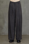 STRAIGHT LEG WIDE TROUSERS