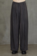 STRAIGHT LEG WIDE TROUSERS