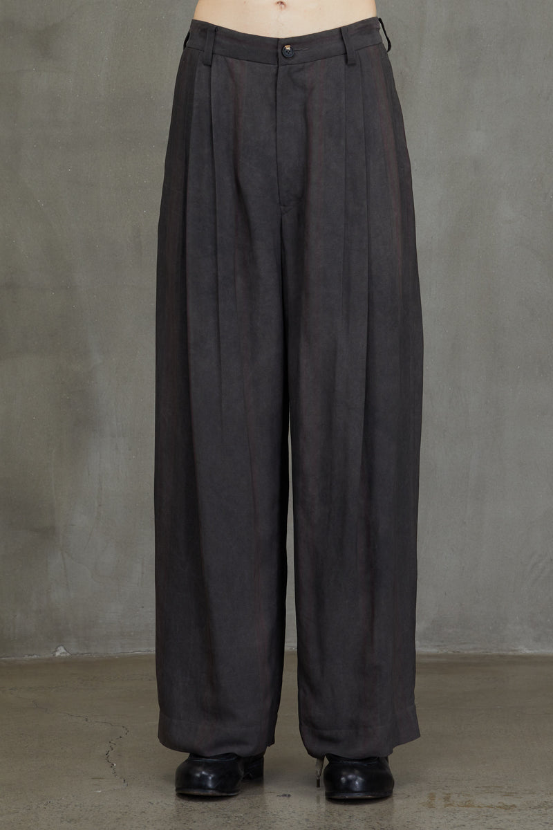 STRAIGHT LEG WIDE TROUSERS