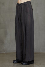 STRAIGHT LEG WIDE TROUSERS