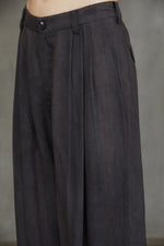 STRAIGHT LEG WIDE TROUSERS