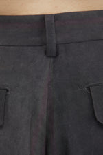 STRAIGHT LEG WIDE TROUSERS