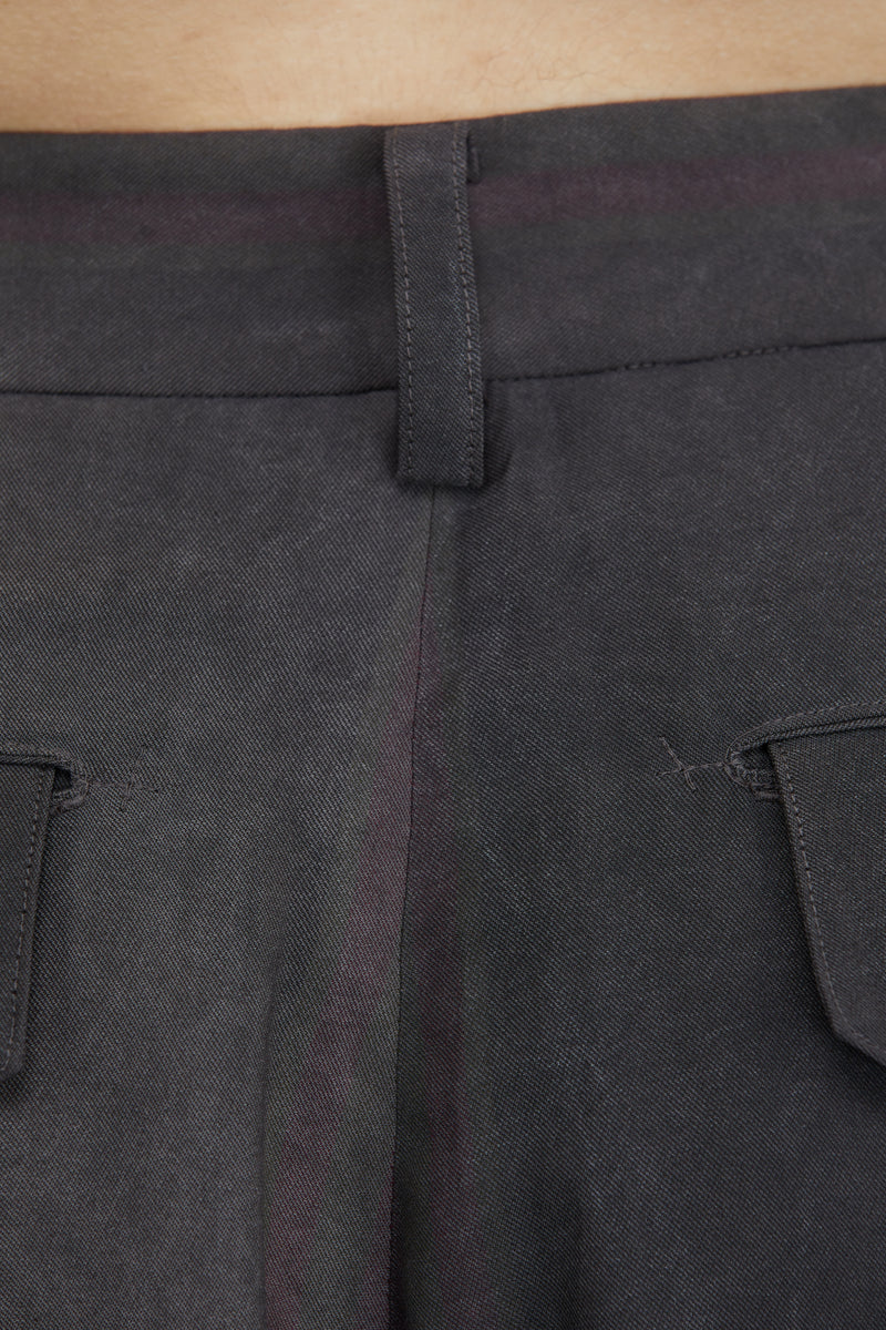 STRAIGHT LEG WIDE TROUSERS