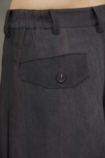 STRAIGHT LEG WIDE TROUSERS