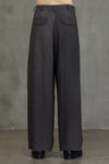 STRAIGHT LEG WIDE TROUSERS