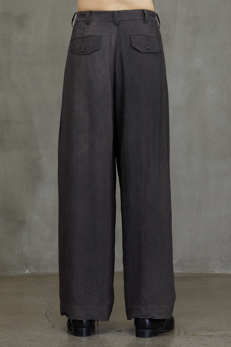 STRAIGHT LEG WIDE TROUSERS