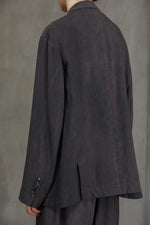 DOUBLE BREASTED ASYMMETRIC JACKET