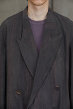 DOUBLE BREASTED ASYMMETRIC JACKET