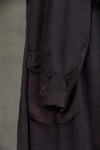 DOUBLE BREASTED ASYMMETRIC COAT