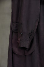 DOUBLE BREASTED ASYMMETRIC COAT