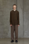 PUPPYTOOTH MANDARIN COLLAR SHIRT