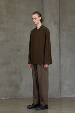 PUPPYTOOTH MANDARIN COLLAR SHIRT