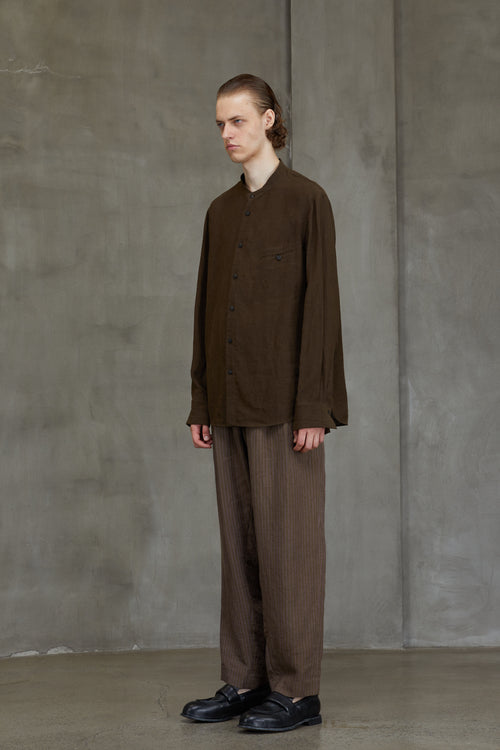 PUPPYTOOTH MANDARIN COLLAR SHIRT