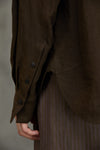 PUPPYTOOTH MANDARIN COLLAR SHIRT