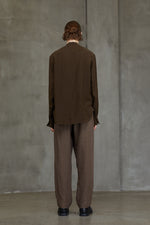 PUPPYTOOTH MANDARIN COLLAR SHIRT
