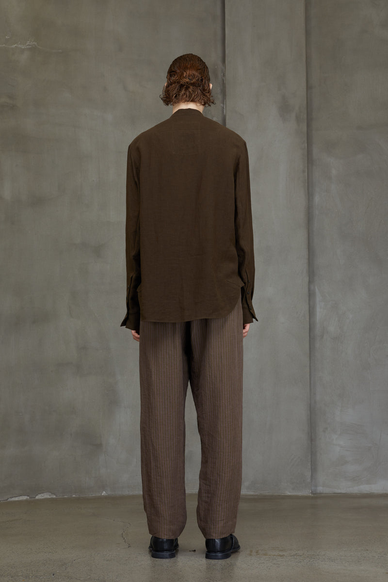 PUPPYTOOTH MANDARIN COLLAR SHIRT