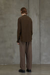 PUPPYTOOTH MANDARIN COLLAR SHIRT
