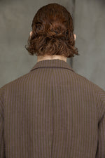 STRIPED 3 BUTTON JACKET