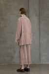 DOUBLE BREASTED ASYMMETRIC JACKET