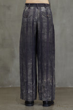 DIGITAL PRINT WIDE LEG TROUSERS