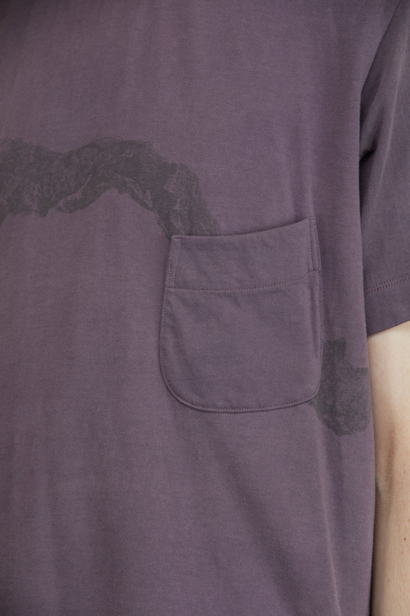 DIGITAL PRINT FRONT POCKET T-SHIRT