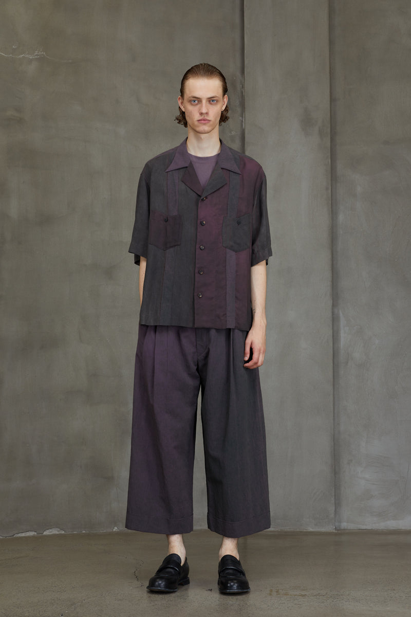 PATCHWORK SHORT SLEEVE SHIRT