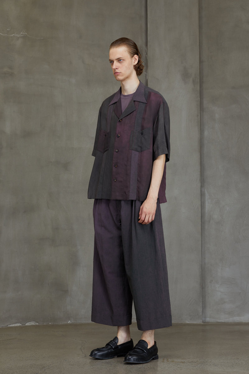 PATCHWORK SHORT SLEEVE SHIRT