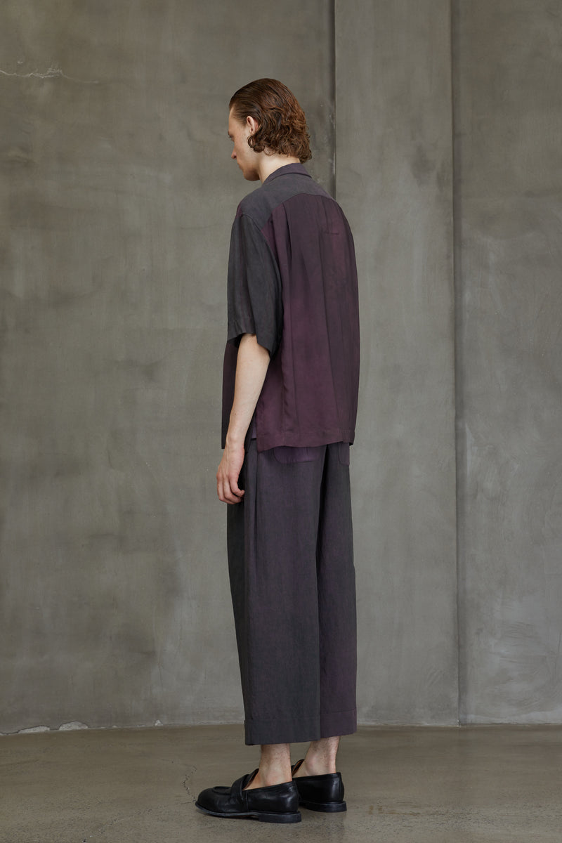 PATCHWORK SHORT SLEEVE SHIRT